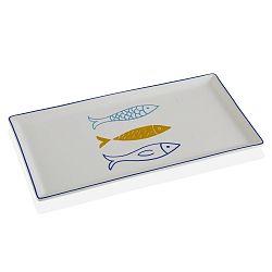 Porcelánový servírovací tác Versa Blue Bay