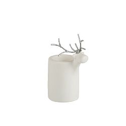 Porcelánový svícen J-Line Reindeer Xmas