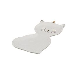 Porcelánový talířek Unimasa Kitty, délka 22 cm