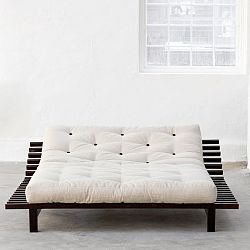 Postel Karup Blues Wenge, 200 x 200 cm