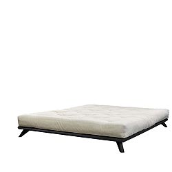 Postel Karup Design Senza Bed Black, 140 x 200 cm