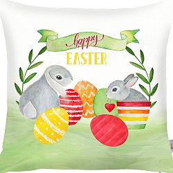 Povlak na polštář Apolena Easter Eggs, 43 x 43 cm