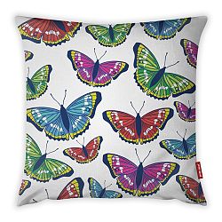 Povlak na polštář Vitaus Butterflies, 43 x 43 cm