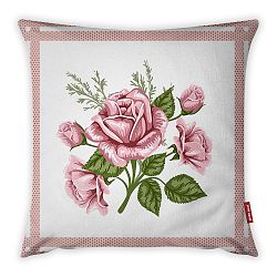 Povlak na polštář Vitaus Rustic Rosa, 43 x 43 cm