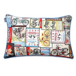 Povlak na polštář WeLoveBeds Bike, 40 x 60 cm