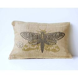 Povlak na polštář z juty Surdic Moth, 50 x 35 cm