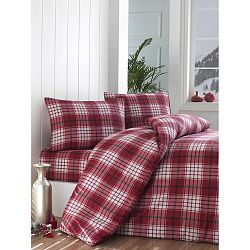 Povlečení na dvoulůžko Burberry Red, 200 x 220 cm