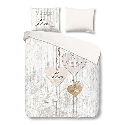 Povlečení Vintage Love Home, 140 x 200 cm