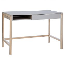 Pracovní stůl s šedou deskou Woodman NorthGate