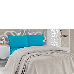 Přehoz přes postel Pique Beige, 160x240 cm