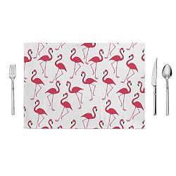 Prostírání Home de Bleu Pink Flamingos, 35 x 49 cm