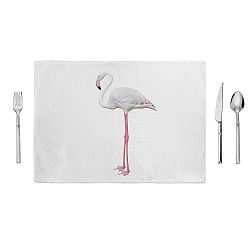 Prostírání Home de Bleu White Flamingo, 35 x 49 cm