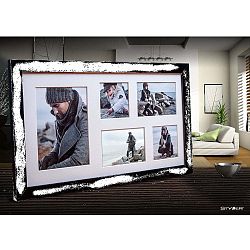 Rámeček na 5 fotografií Styler Narvik, 27 x 51 cm