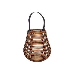 Ratanová lucerna Hübsch Torleif, výška 32 cm