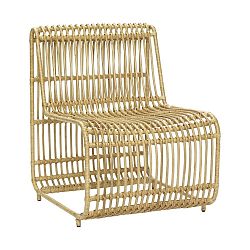 Ratanové křeslo Hübsch Retto Lounge