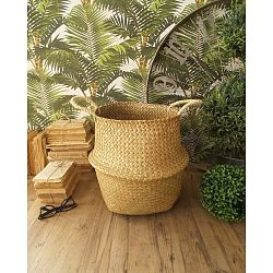 Ratanový koš Orchidea Milano Bali, ⌀ 48 cm