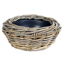 Ratanový obal na květináč Ego Dekor Nature, ⌀ 30 cm