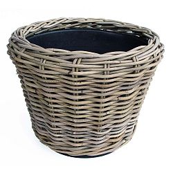 Ratanový obal na květináč Ego Dekor Nature, Ø 43 cm