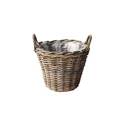 Ratanový obal na květináč Ego Dekor, výška 30 cm