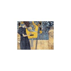 Reprodukce obrazu Gustav Klimt - Music, 70 x 55 cm