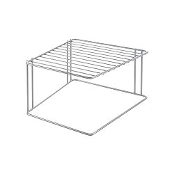Rohový kuchyňský stojánek na nádobí Metaltex