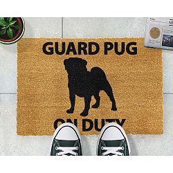 Rohožka Artsy Doormats Guard Pug, 40  x  60 cm