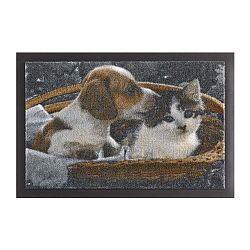 Rohožka Hanse Home Animals Dog and Cat, 40 x 60 cm