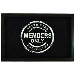 Rohožka Hanse Home Members Only Black, 40 x 60 cm