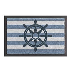 Rohožka Hanse Home Steering Wheel Blue, 40 x 60 cm