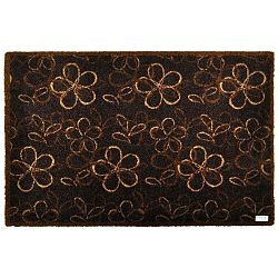 Rohožka Zala Living Floral Brown, 50 x 70 cm