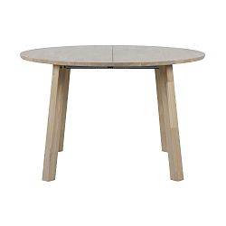 Rozkládací jídelní stůl WOOOD Lange, ⌀ 120 cm