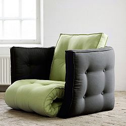 Rozkládací křesílko Karup Dice Pistachio/Gray