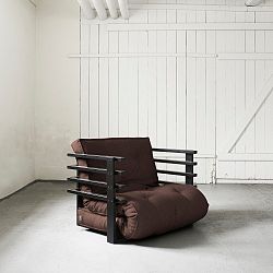 Rozkládací křeslo Karup Funk Black/Brown