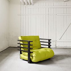 Rozkládací křeslo Karup Funk Black/Pistacie