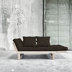 Rozkládací pohovka Karup Beat Beech/Choco Brown