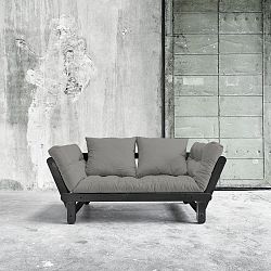 Rozkládací pohovka Karup Beat Black/Granite Grey