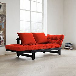 Rozkládací pohovka Karup Beat Black/Red