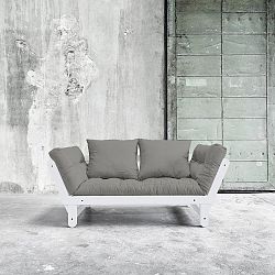 Rozkládací pohovka Karup Beat White/Granite Grey