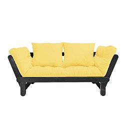 Rozkládací pohovka Karup Design Beat Black/Yellow