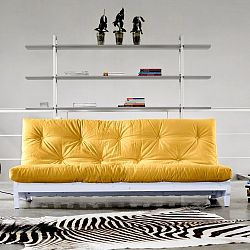 Rozkládací pohovka Karup Fresh White/Amarillo