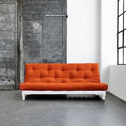 Rozkládací pohovka Karup Fresh White/Orange