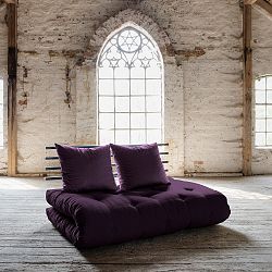 Rozkládací pohovka Karup Shin Sano Black/Purple