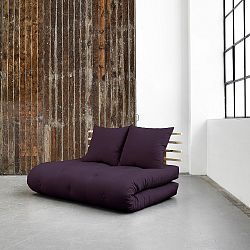 Rozkládací pohovka Karup Shin Sano Natur/Purple