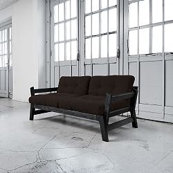 Rozkládací pohovka Karup Step Black/Brown