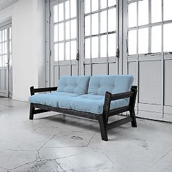 Rozkládací pohovka Karup Step Black/Celeste