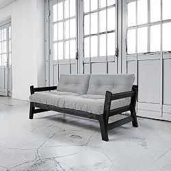 Rozkládací pohovka Karup Step Black/Light Grey