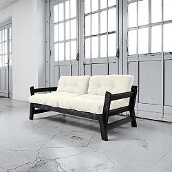 Rozkládací pohovka Karup Step Black/Natural