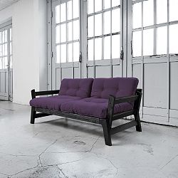 Rozkládací pohovka Karup Step Black/Purple