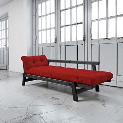 Rozkládací pohovka Karup Step Black/Red