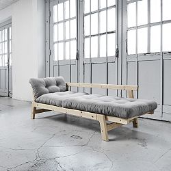 Rozkládací pohovka Karup Step Natural/Gris